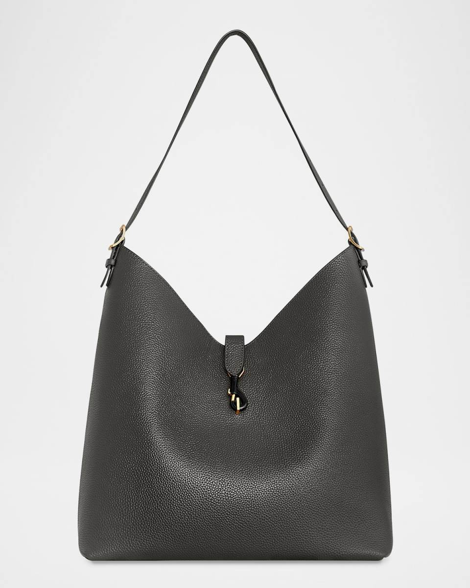 Megan Leather Hobo Bag